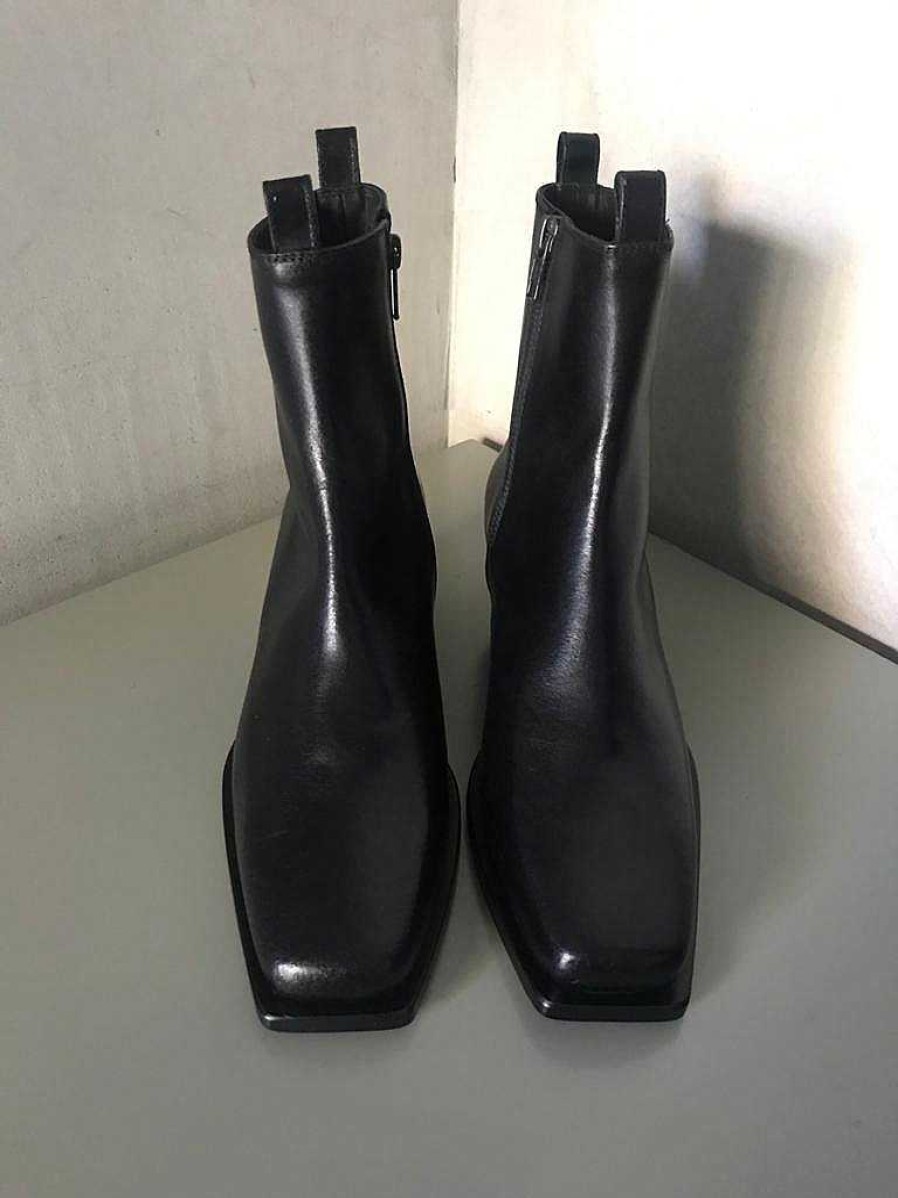 Chaussures Ann Demeulemeester | Bottines A Talon Incline