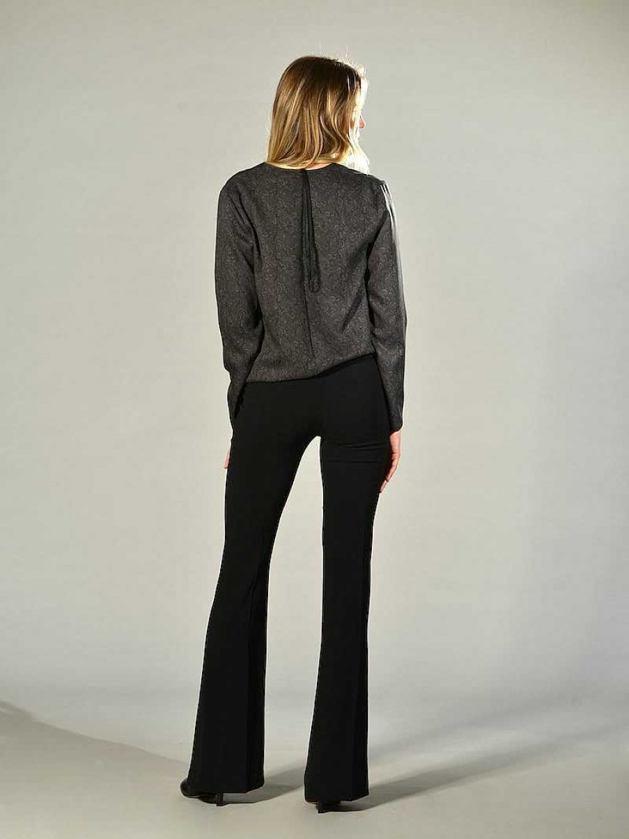 Vetements Avenue Montaigne | Pantalon Trompette Long